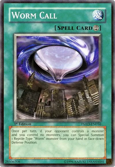 Worm Call — The Shining Darkness — Yu-Gi-Oh!