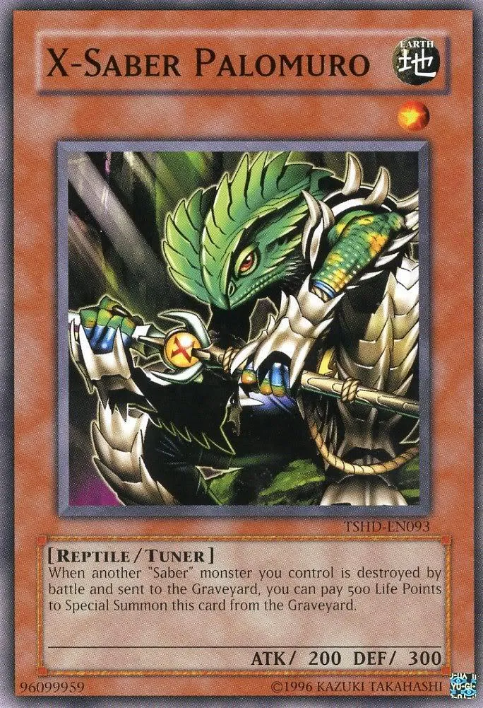 X-Saber Palomuro — The Shining Darkness - Unlimited — Yu-Gi-Oh!