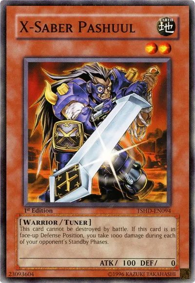 X-Saber Pashuul — The Shining Darkness — Yu-Gi-Oh!