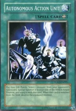 Autonomous Action Unit — Turbo Pack: Booster Two — Yu-Gi-Oh!