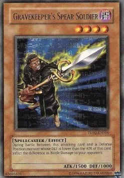Gravekeeper's Spear Soldier — Turbo Pack: Booster Two — Yu-Gi-Oh!