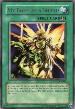 My Body as a Shield — Turbo Pack: Booster Two — Yu-Gi-Oh!