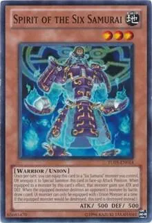 Spirit of the Six Samurai — Turbo Pack: Booster Five — Yu-Gi-Oh!