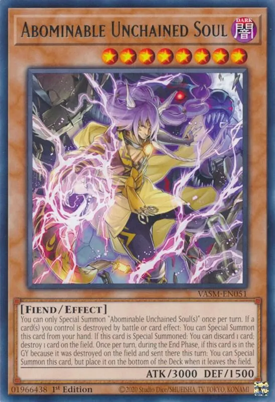 Abominable Unchained Soul — Valiant Smashers — Yu-Gi-Oh!