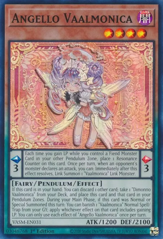 Angello Vaalmonica — Valiant Smashers — Yu-Gi-Oh!