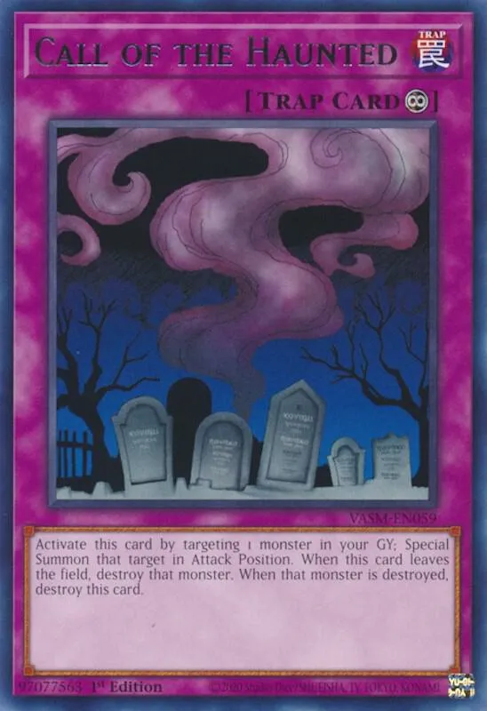 Call of the Haunted — Valiant Smashers — Yu-Gi-Oh!