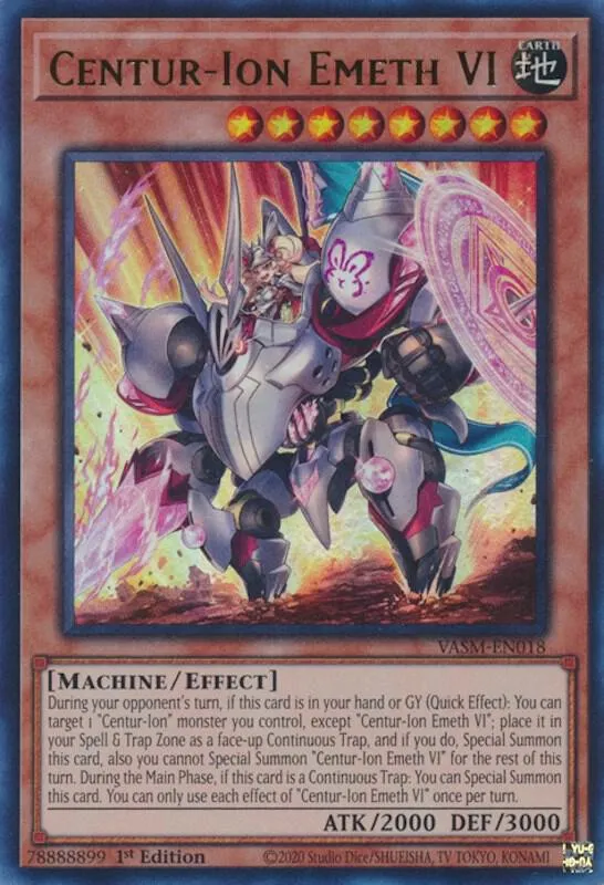 Centur-Ion Emeth VI — Valiant Smashers — Yu-Gi-Oh!
