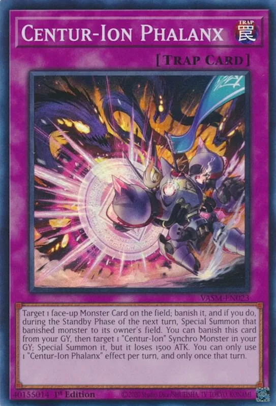 Phalange Centur-Ion — Valiant Smashers — Yu-Gi-Oh!