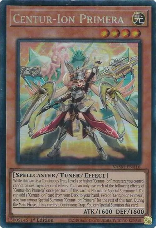 Centur-Ion Primera — Valiant Smashers — Yu-Gi-Oh!
