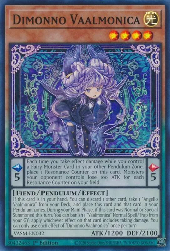 Dimonno Vaalmonica — Valiant Smashers — Yu-Gi-Oh!