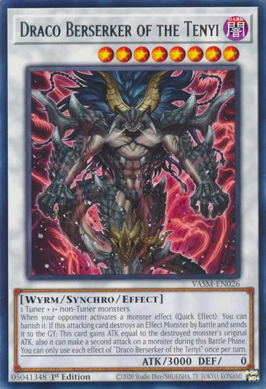 Draco Berserker du Tenyi — Valiant Smashers — Yu-Gi-Oh!