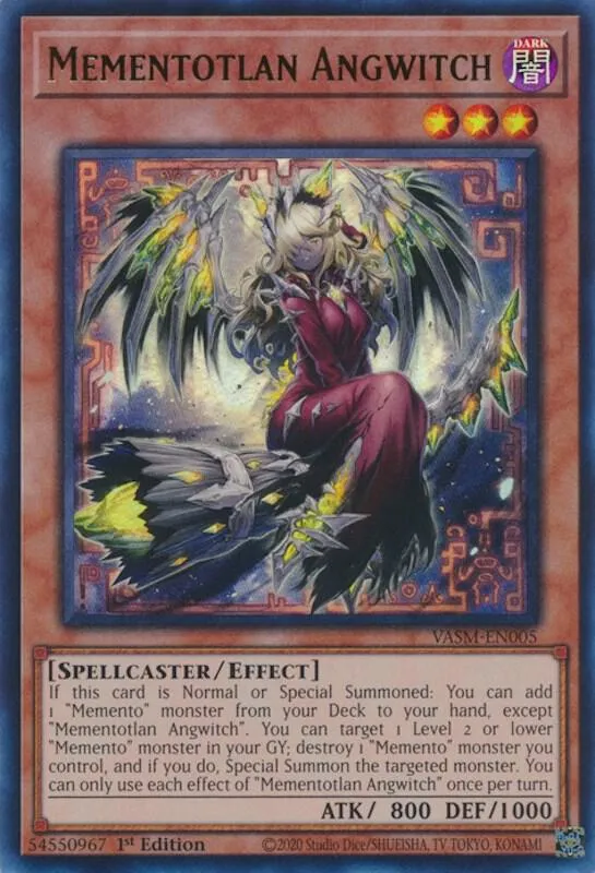 Mementotlan Angwitch — Valiant Smashers — Yu-Gi-Oh!