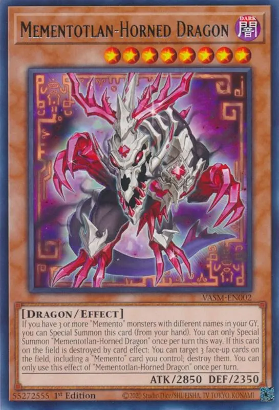 Dragon à Cornes Mémentotlain — Valiant Smashers — Yu-Gi-Oh!