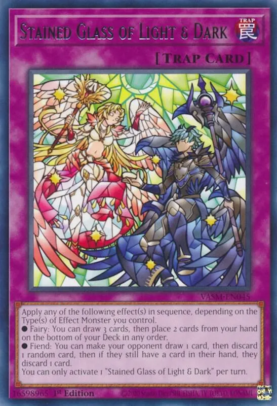 Stained Glass of Light & Dark — Valiant Smashers — Yu-Gi-Oh!