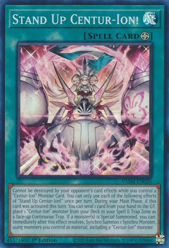 Stand Up Centur-Ion! — Valiant Smashers — Yu-Gi-Oh!