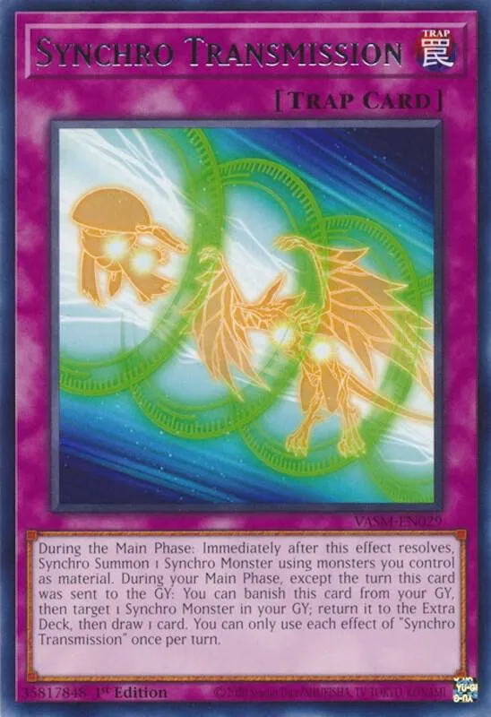 Synchro Transmission — Valiant Smashers — Yu-Gi-Oh!