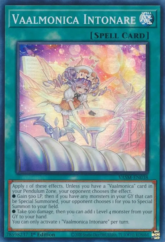 Vaalmonica Intonare — Valiant Smashers — Yu-Gi-Oh!
