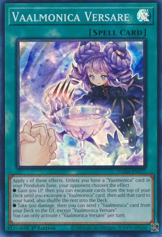 Vaalmonica Versare — Valiant Smashers — Yu-Gi-Oh!