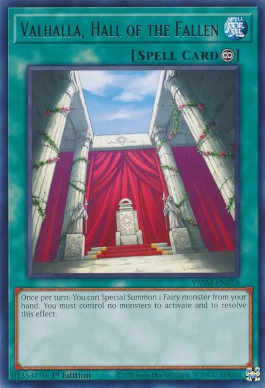 Walhalla, Sanctuaire du Déchu — Valiant Smashers — Yu-Gi-Oh!