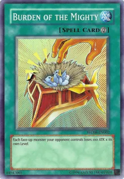 Burden of the Mighty — World Championship 2008 — Yu-Gi-Oh!