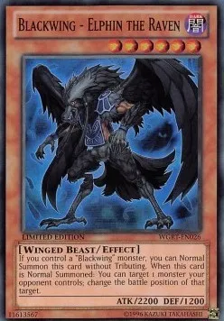 Blackwing - Elphin the Raven — War of the Giants Reinforcements — Yu-Gi-Oh!