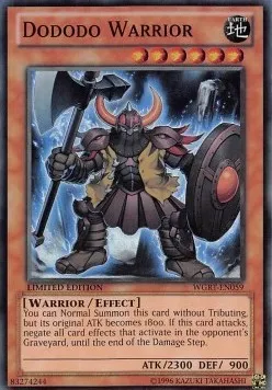 Dododo Warrior — War of the Giants Reinforcements — Yu-Gi-Oh!