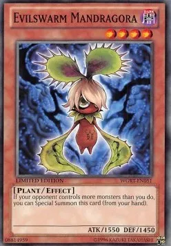 Evilswarm Mandragora — War of the Giants Reinforcements — Yu-Gi-Oh!