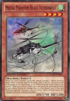 Mecha Phantom Beast Tetherwolf — War of the Giants Reinforcements — Yu-Gi-Oh!