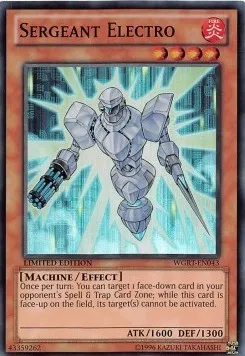 Sergeant Electro — War of the Giants Reinforcements — Yu-Gi-Oh!
