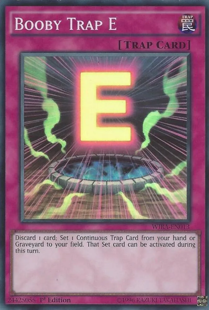 Booby Trap E — Wing Raiders — Yu-Gi-Oh!