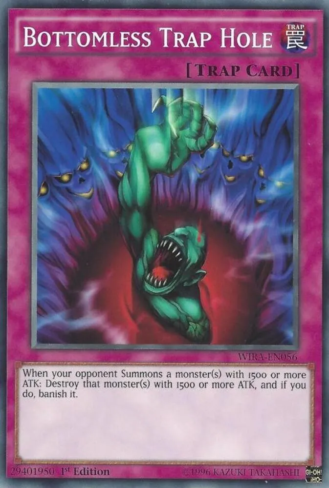Bottomless Trap Hole — Wing Raiders — Yu-Gi-Oh!