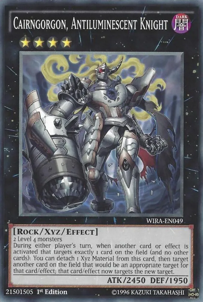 Cairngorgon, Antiluminescent Knight — Wing Raiders — Yu-Gi-Oh!