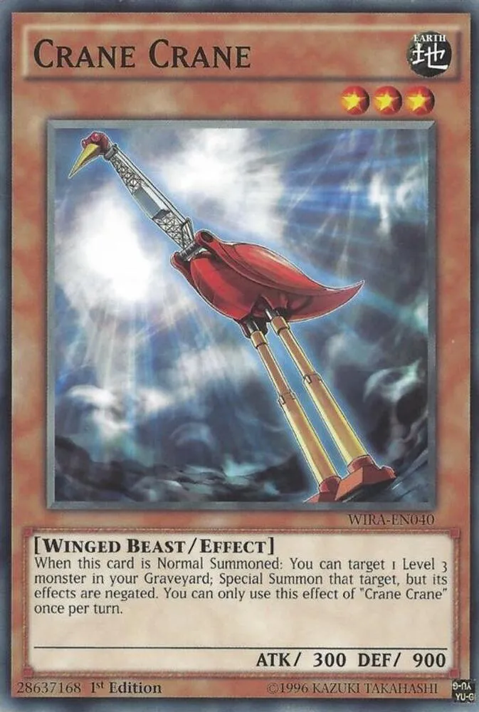 Crane Crane — Wing Raiders — Yu-Gi-Oh!