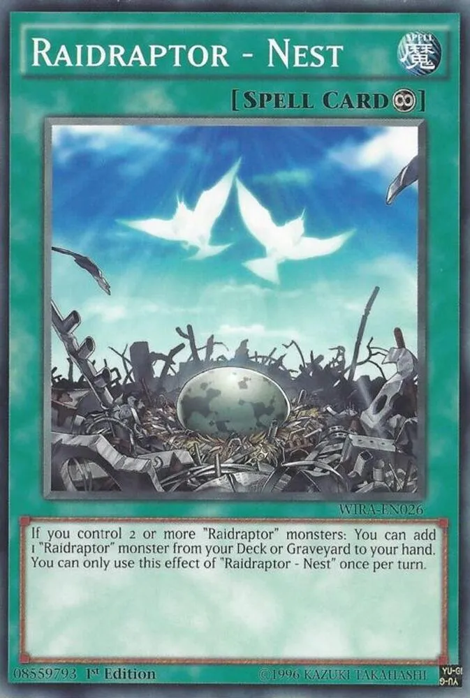 Raidraptor - Nest — Wing Raiders — Yu-Gi-Oh!