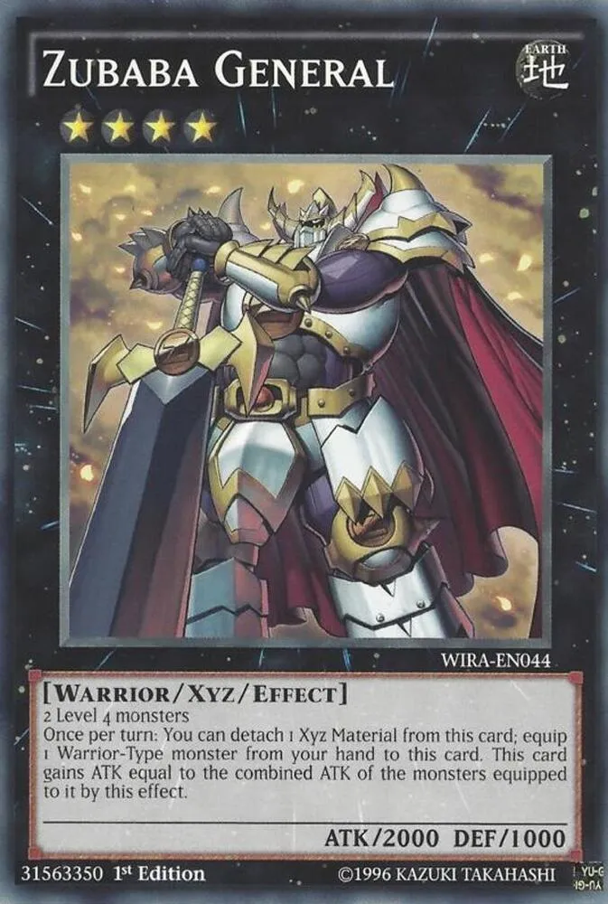 Zubaba General — Wing Raiders — Yu-Gi-Oh!