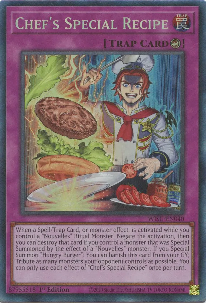 Chef's Special Recipe — Wild Survivors — Yu-Gi-Oh!