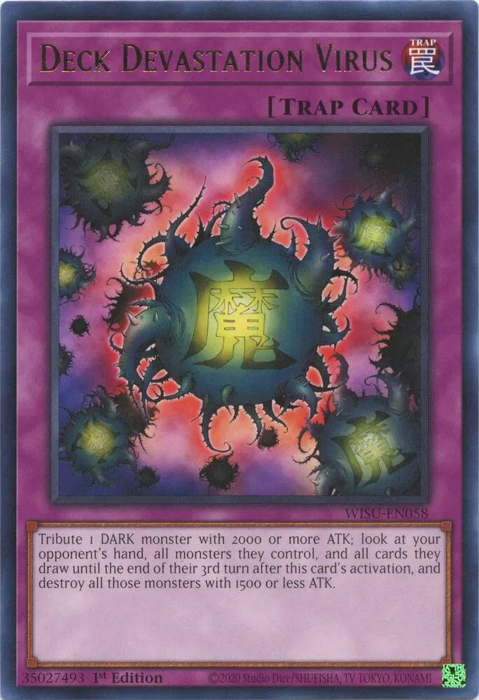 Deck Devastation Virus — Wild Survivors — Yu-Gi-Oh!