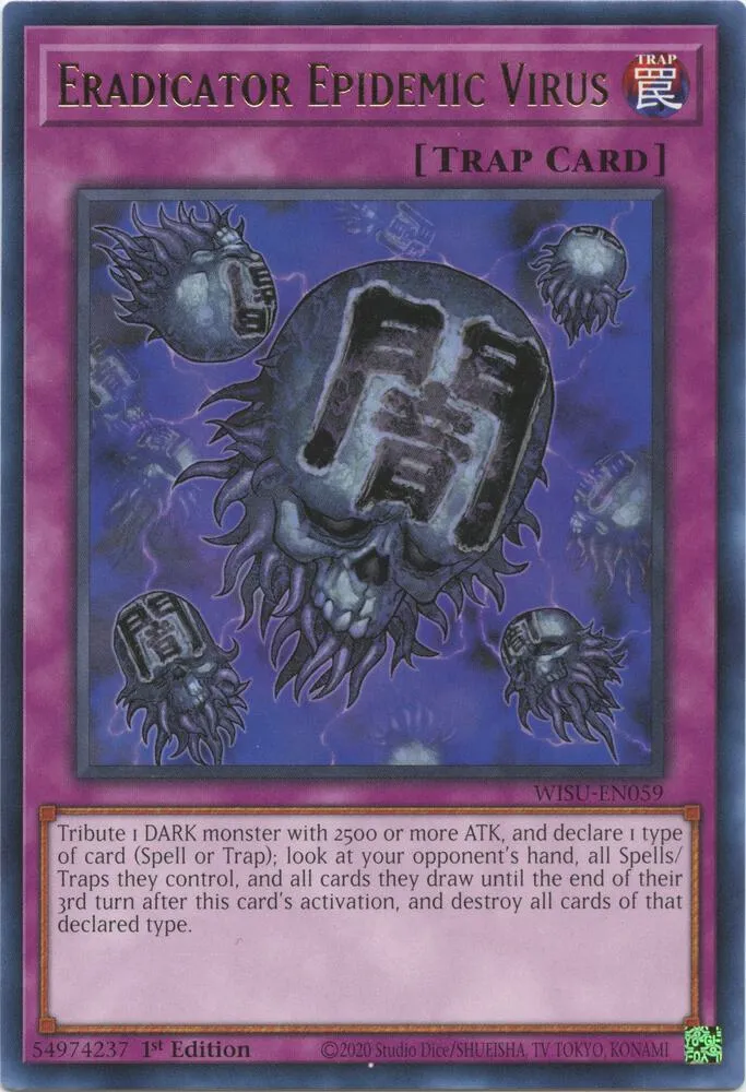 Eradicator Epidemic Virus — Wild Survivors — Yu-Gi-Oh!