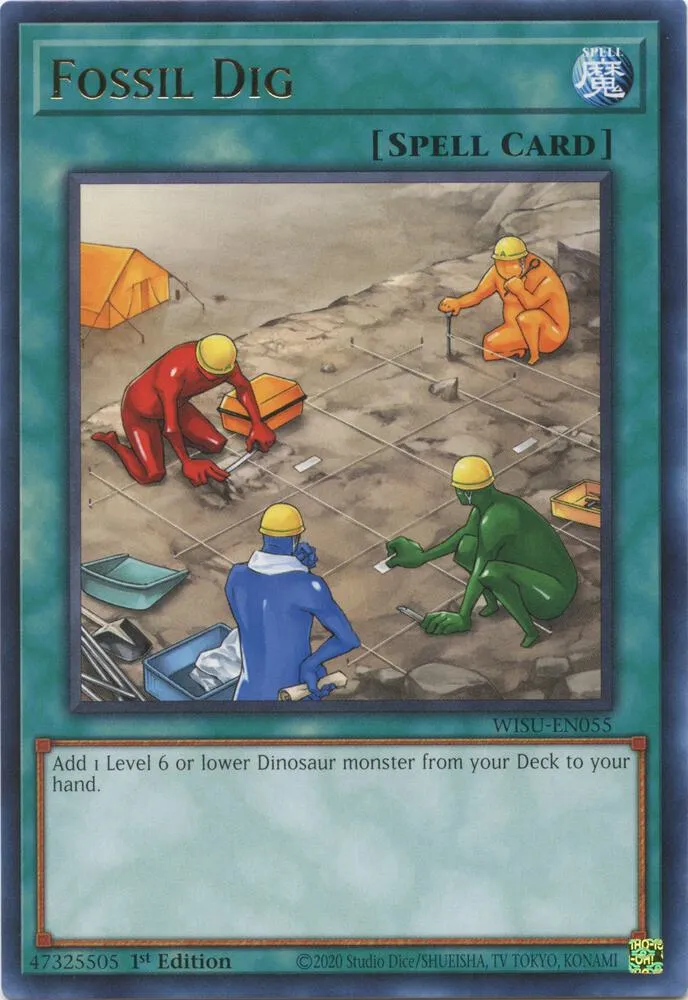Fossil Dig — Wild Survivors — Yu-Gi-Oh!