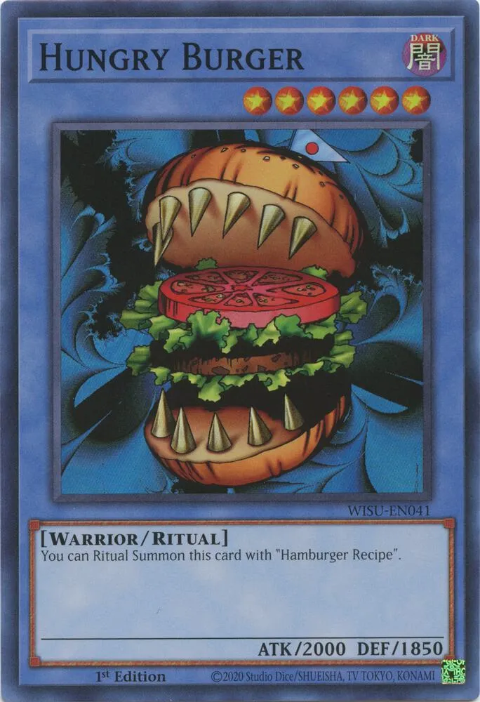 Hungry Burger — Wild Survivors — Yu-Gi-Oh!