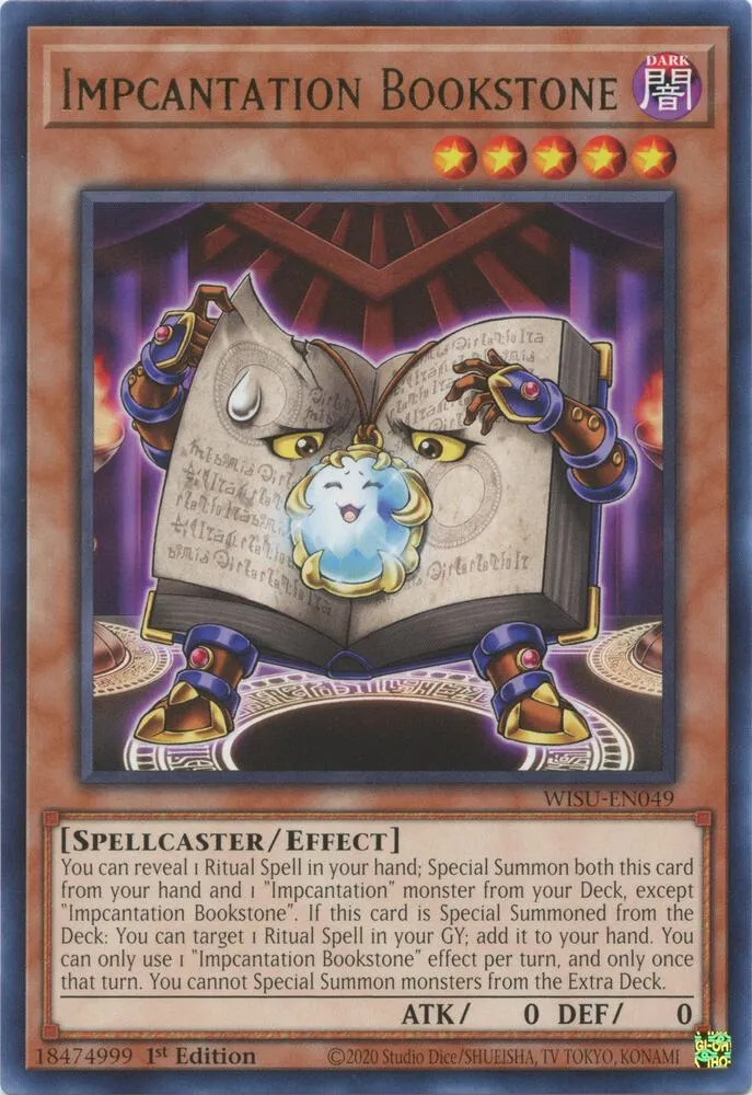 Impcantation Bookstone — Wild Survivors — Yu-Gi-Oh!