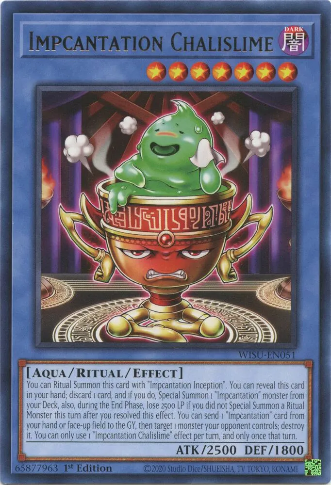 Impcantation Chalislime — Wild Survivors — Yu-Gi-Oh!