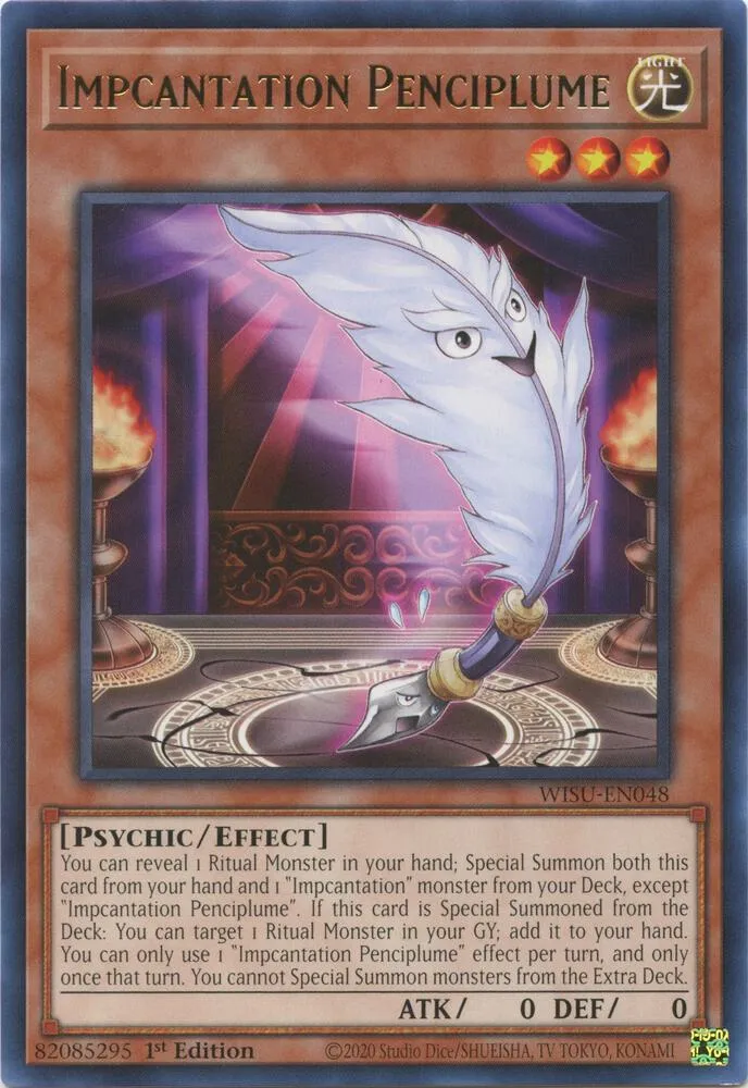 Impcantation Penciplume — Wild Survivors — Yu-Gi-Oh!