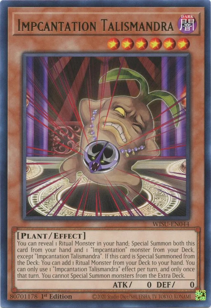 Impcantation Talismandra — Wild Survivors — Yu-Gi-Oh!