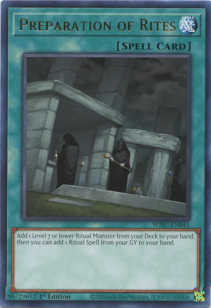 Preparation of Rites — Wild Survivors — Yu-Gi-Oh!