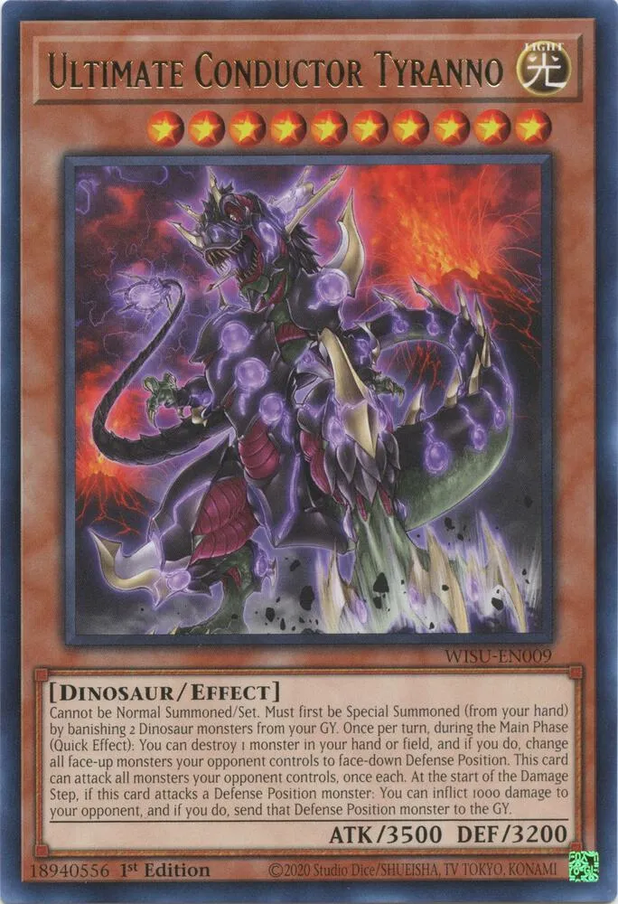 Ultimate Conductor Tyranno — Wild Survivors — Yu-Gi-Oh!