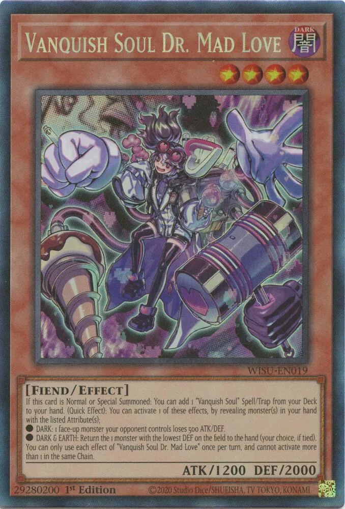 Vanquish Soul Dr. Mad Love — Wild Survivors — Yu-Gi-Oh!