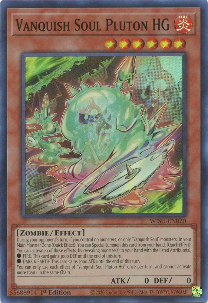 Vanquish Soul Pluton HG — Wild Survivors — Yu-Gi-Oh!