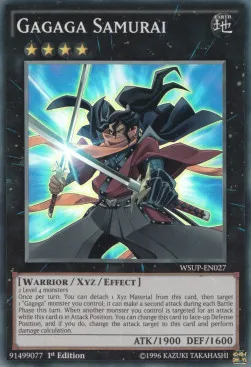 Gagaga Samurai — World Superstars — Yu-Gi-Oh!
