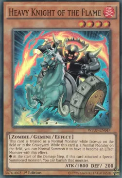 Heavy Knight of the Flame — World Superstars — Yu-Gi-Oh!
